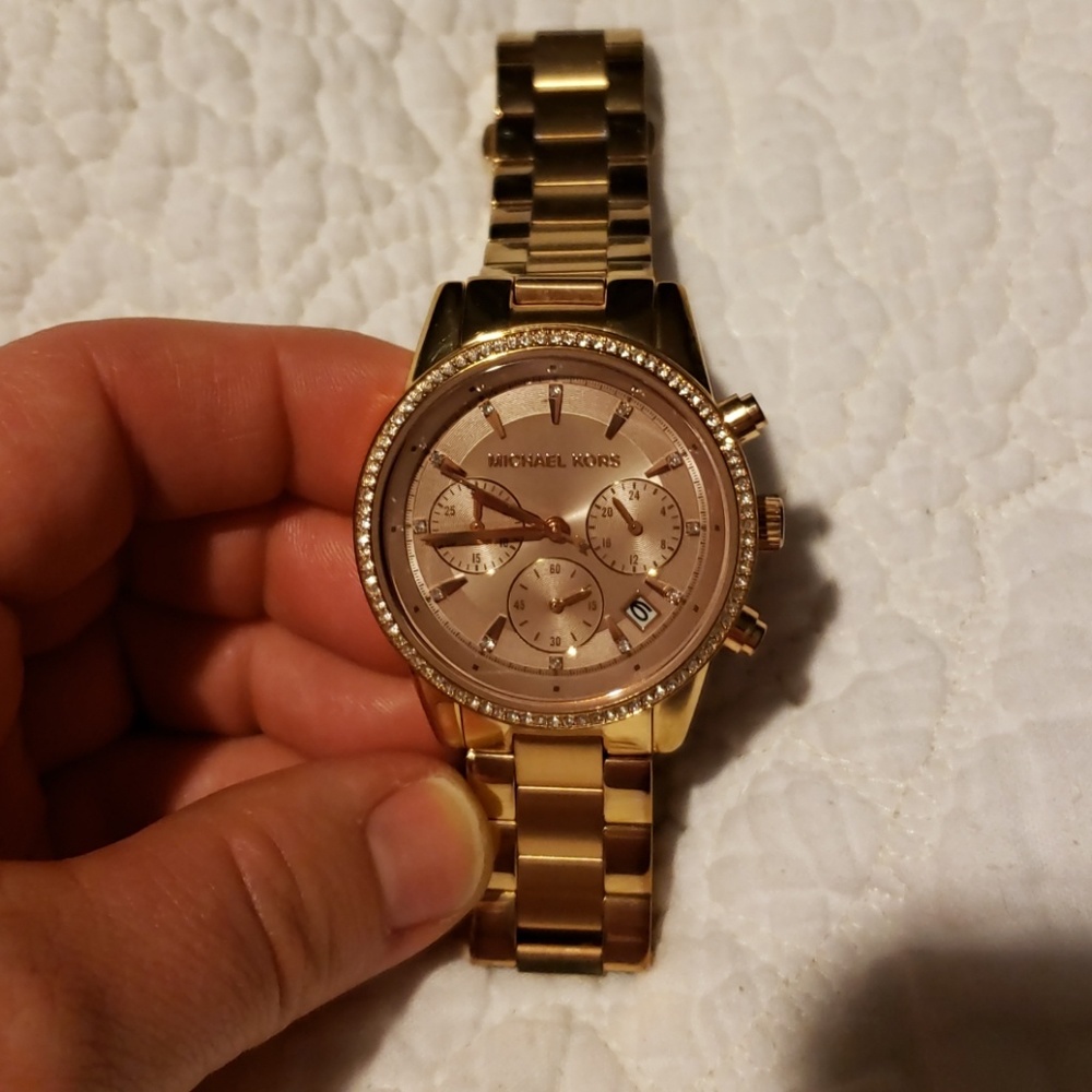 Rose Gold Michael Kors Watch